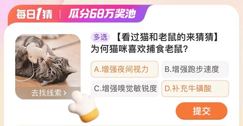 《淘宝》每日一猜答案汇总更新2024