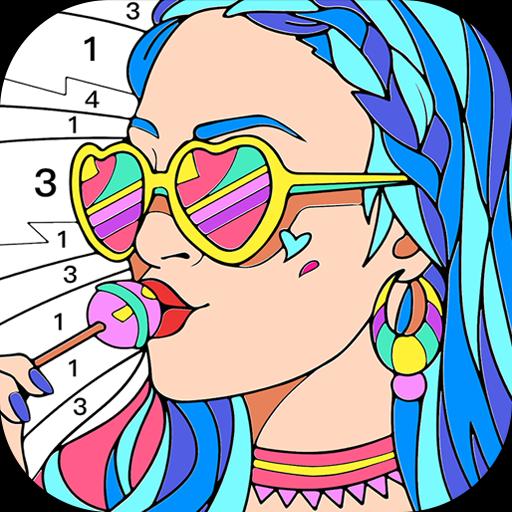 公主涂色花园手游app