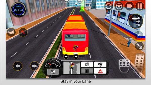 城市驾驶巴士游戏下载截图