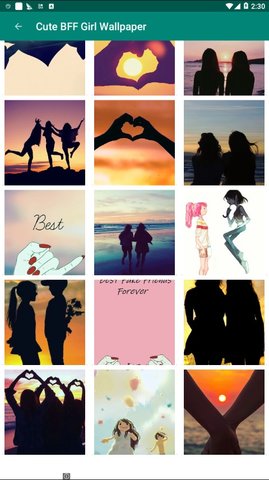 BFF Girl Wallpaper壁纸截图