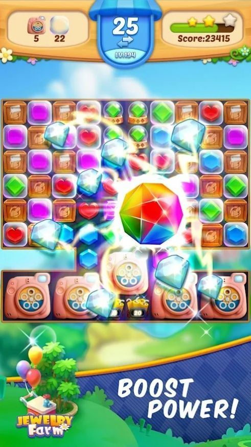 珠宝农场三消截图