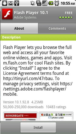 flash插件最新手机版下载2022截图