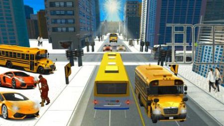 城市公共巴士模拟器截图