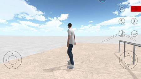 自由滑板模拟