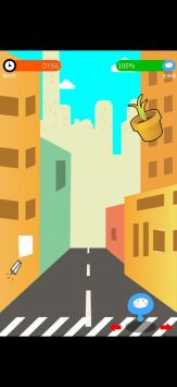 躲避抛物截图